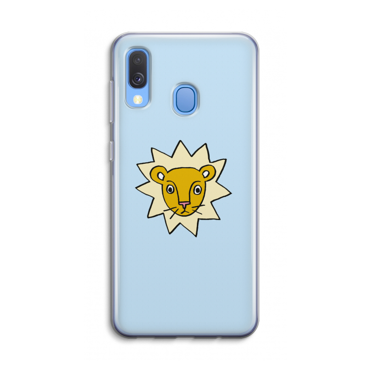 Kleine leeuw: Samsung Galaxy A40 Transparant Hoesje