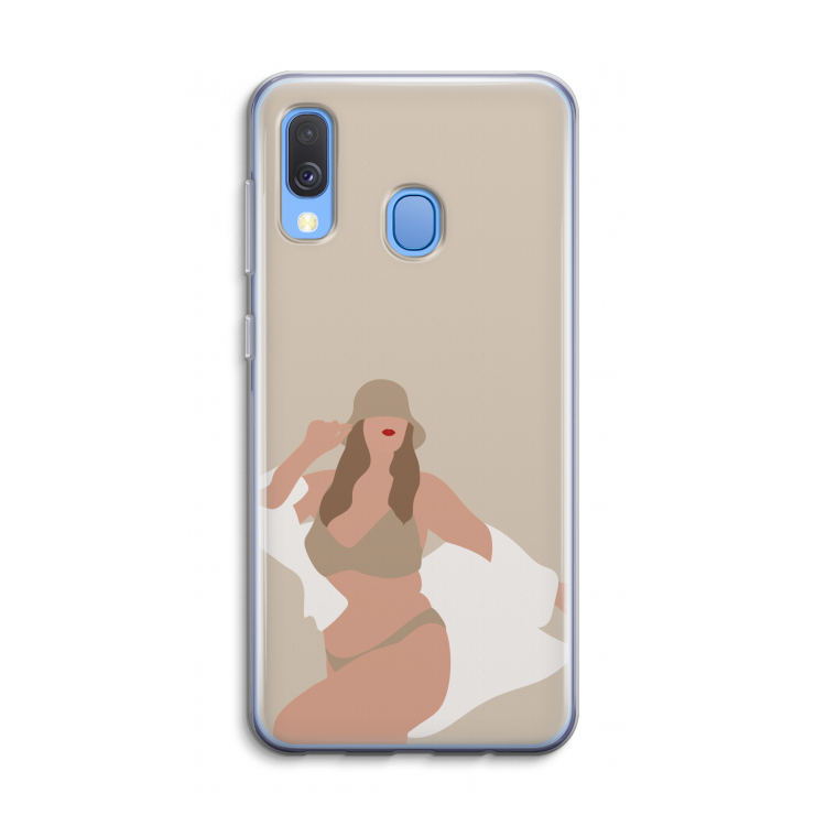 One of a kind: Samsung Galaxy A40 Transparant Hoesje