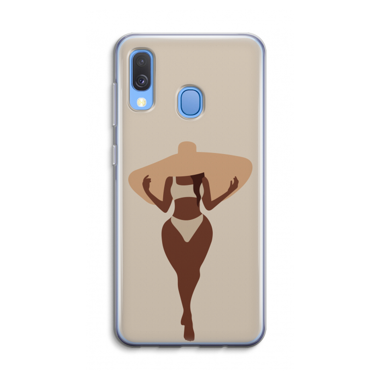 Let's get salty: Samsung Galaxy A40 Transparant Hoesje