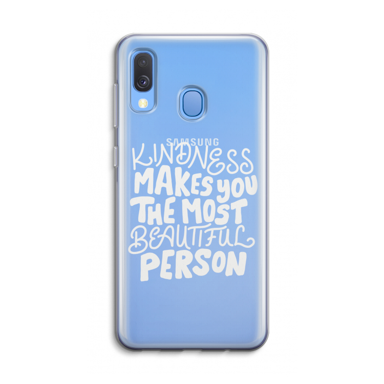 The prettiest: Samsung Galaxy A40 Transparant Hoesje