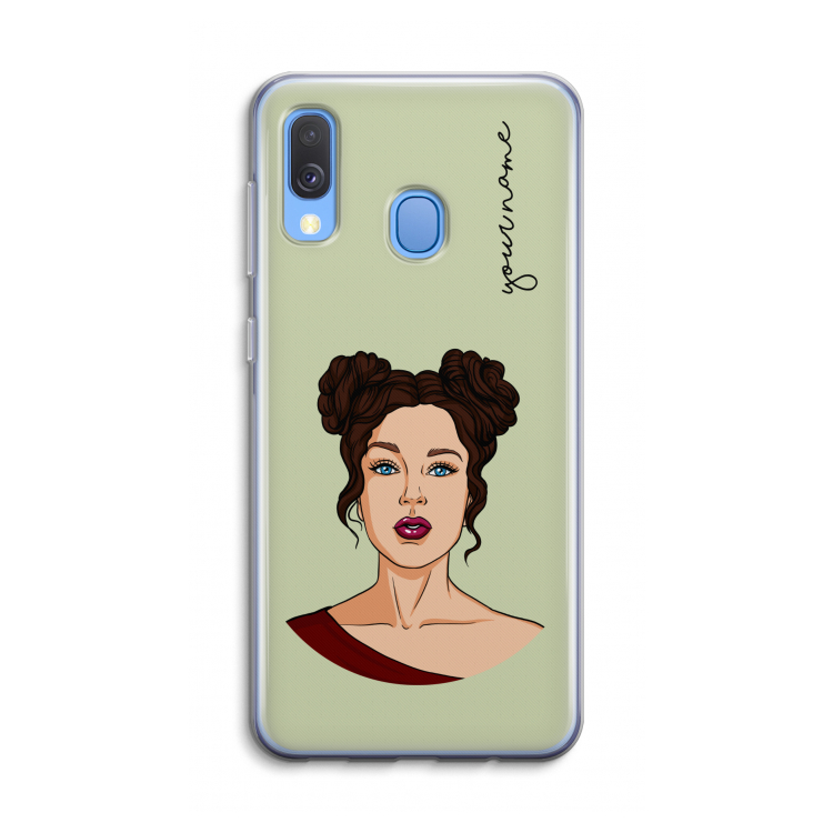 Pop-Art Creator: Samsung Galaxy A40 Transparant Hoesje