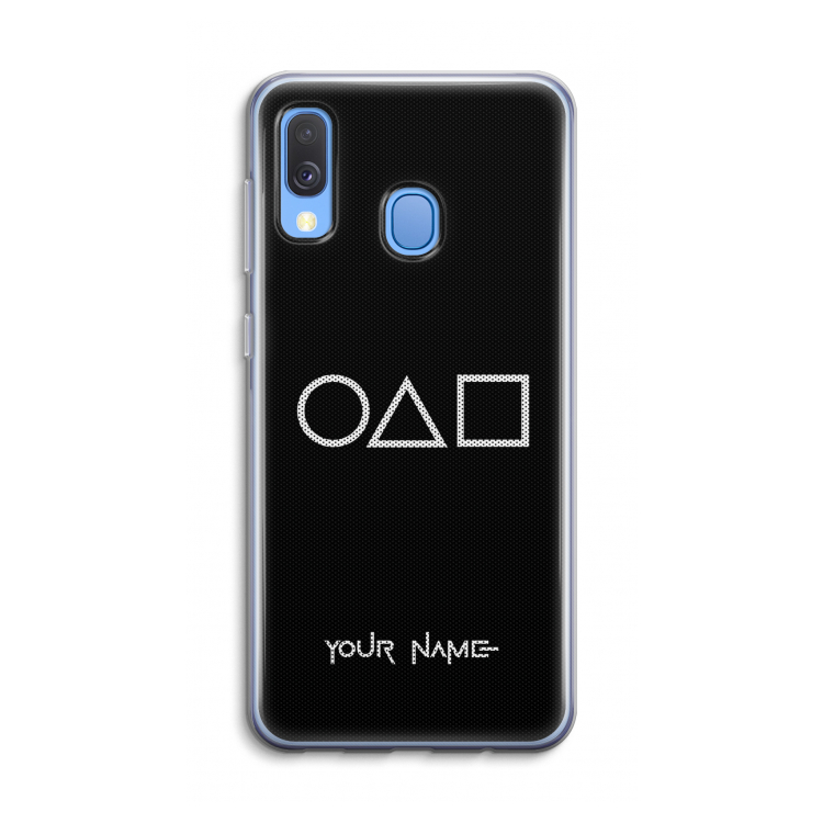 Squid Game: Samsung Galaxy A40 Transparant Hoesje
