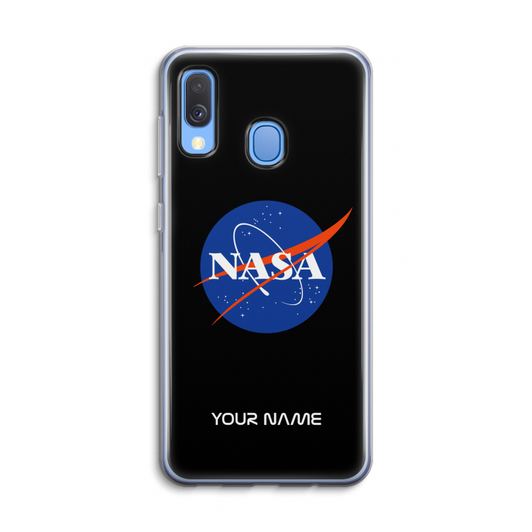 NASA: Samsung Galaxy A40 Transparant Hoesje