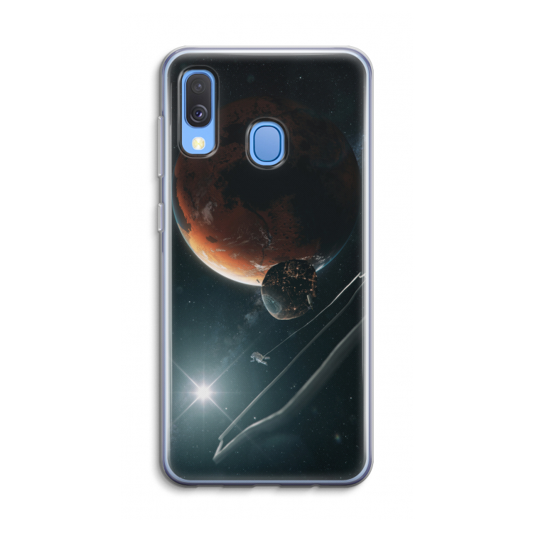 Mars Renaissance: Samsung Galaxy A40 Transparant Hoesje