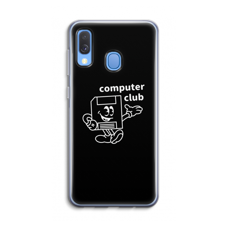 Floppyhead: Samsung Galaxy A40 Transparant Hoesje