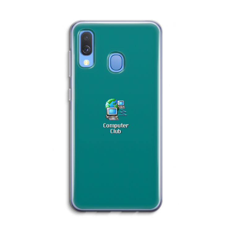 Win98: Samsung Galaxy A40 Transparant Hoesje