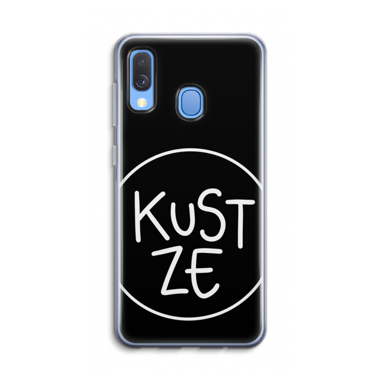 KUST ZE: Samsung Galaxy A40 Transparant Hoesje