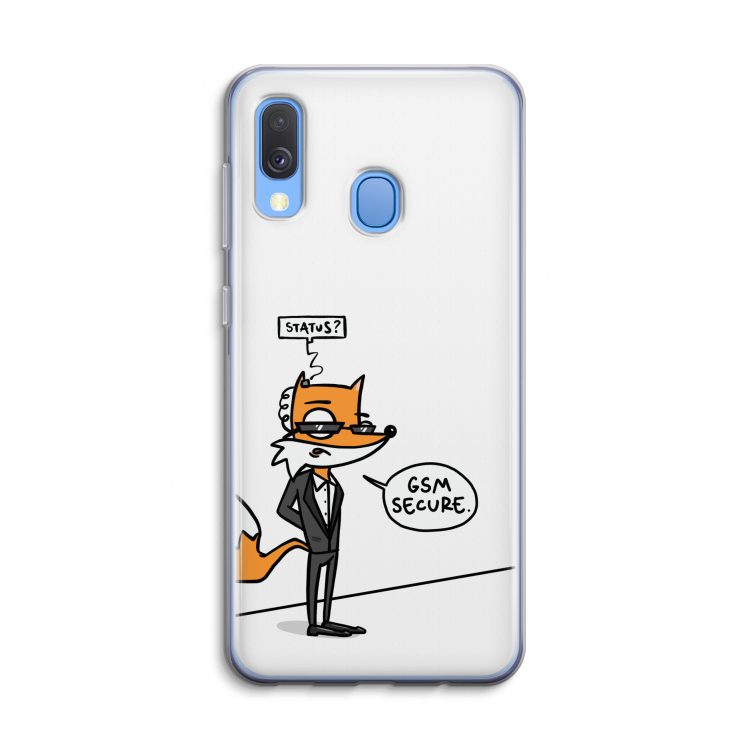 GSM secure: Samsung Galaxy A40 Transparant Hoesje