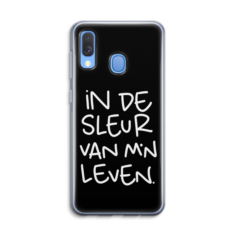 De Sleur: Samsung Galaxy A40 Transparant Hoesje