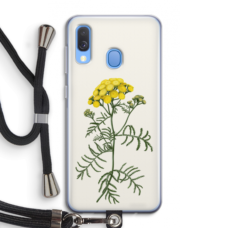 Tansy: Samsung Galaxy A40 Transparant Hoesje met koord