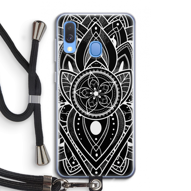 It's Complicated: Samsung Galaxy A40 Transparant Hoesje met koord