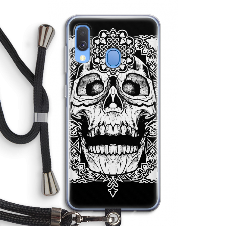 Seek & Destroy: Samsung Galaxy A40 Transparant Hoesje met koord