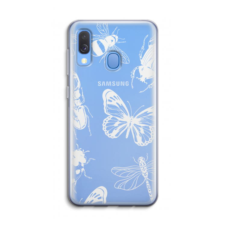 Tiny Bugs: Samsung Galaxy A40 Transparant Hoesje