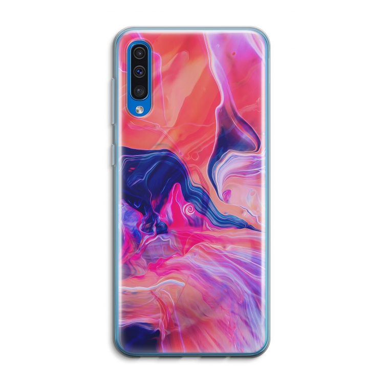 Earth And Ocean: Samsung Galaxy A50 Transparant Hoesje