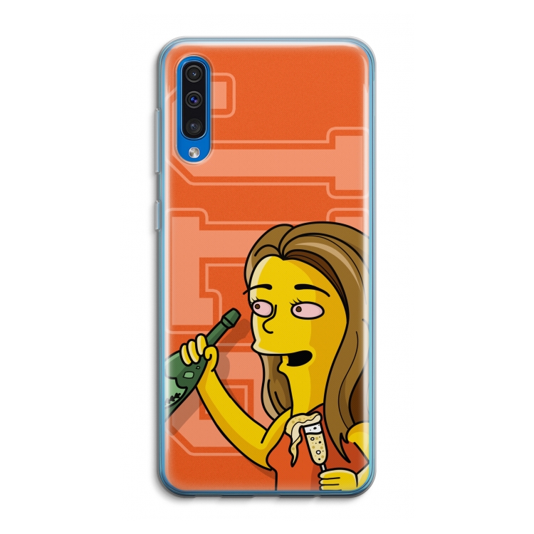 Jamie Lee Simpson: Samsung Galaxy A50 Transparant Hoesje