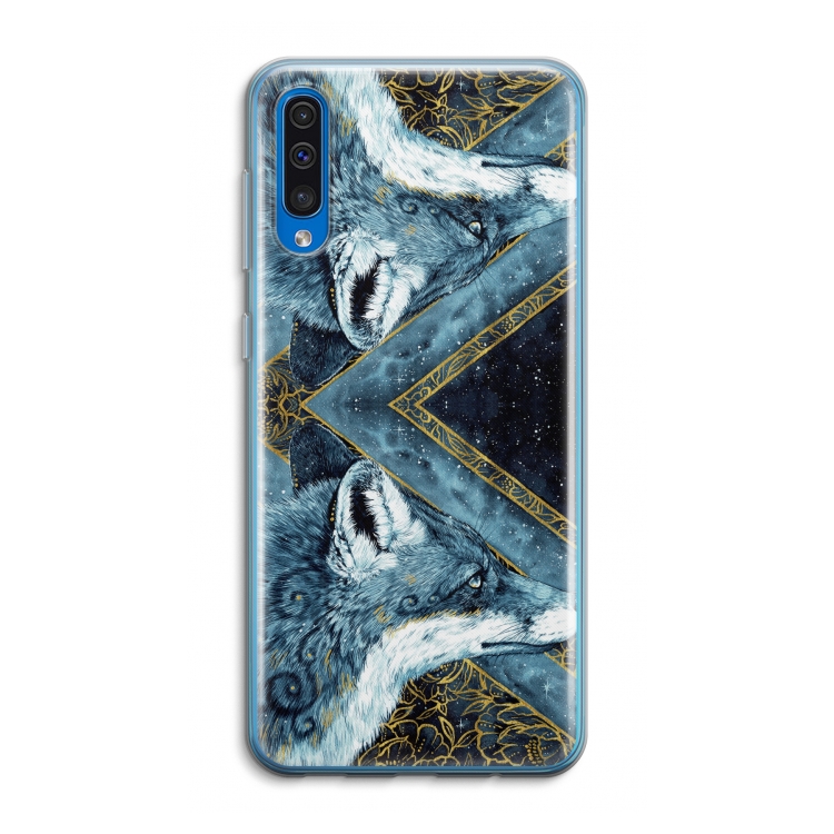 Golden Fox: Samsung Galaxy A50 Transparant Hoesje