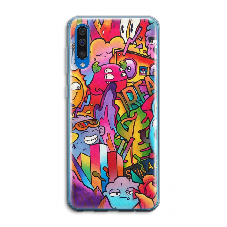 Dreams: Samsung Galaxy A50 Transparant Hoesje