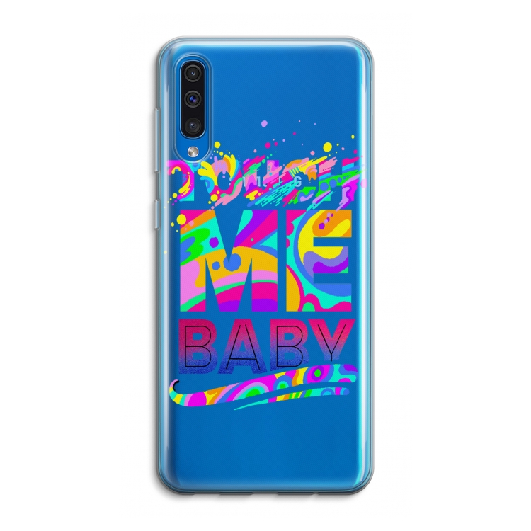 Touch Me: Samsung Galaxy A50 Transparant Hoesje