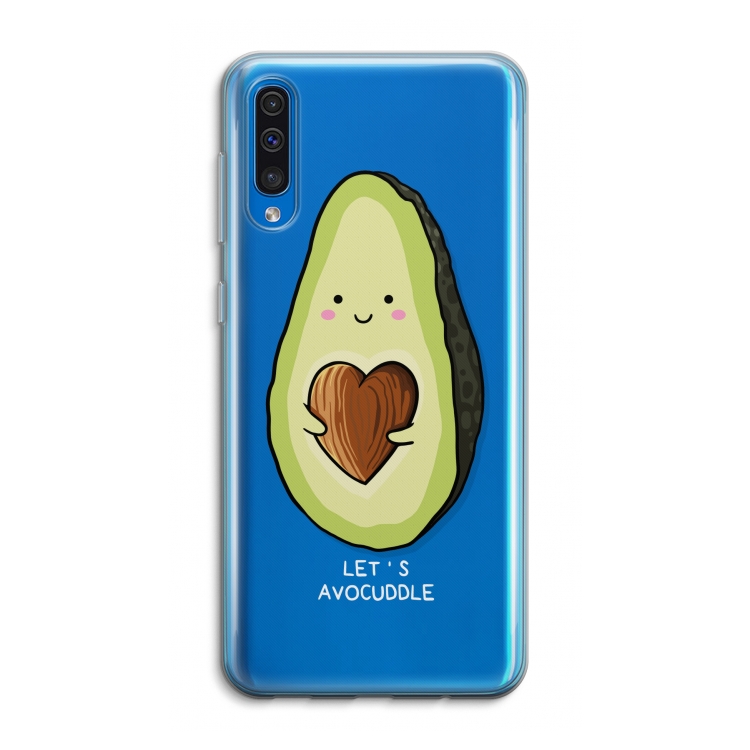 Avocuddle: Samsung Galaxy A50 Transparant Hoesje