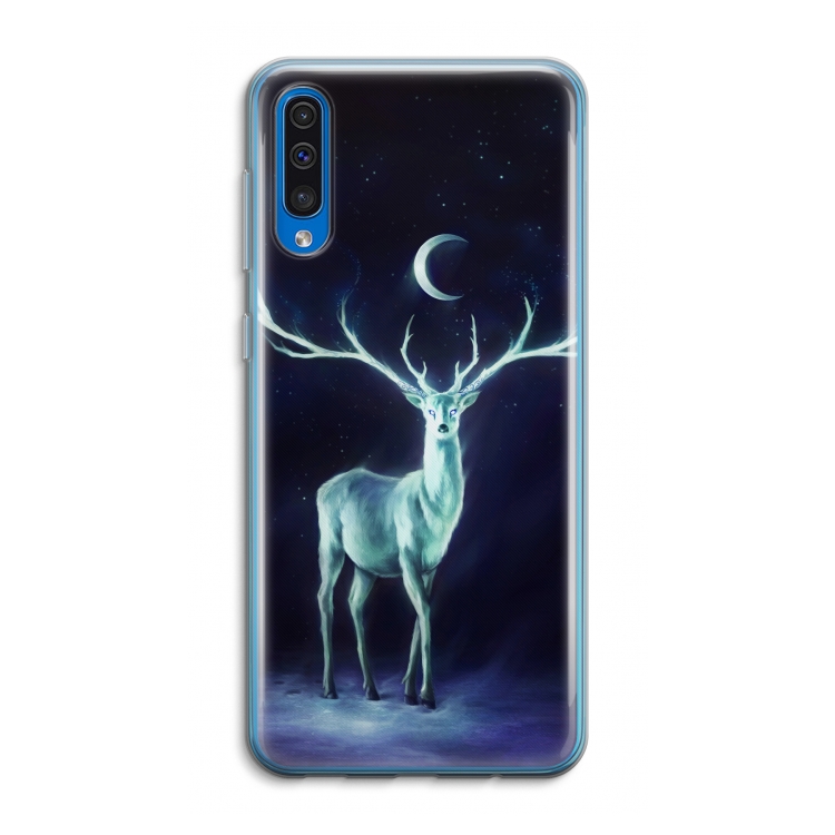 Nightbringer: Samsung Galaxy A50 Transparant Hoesje