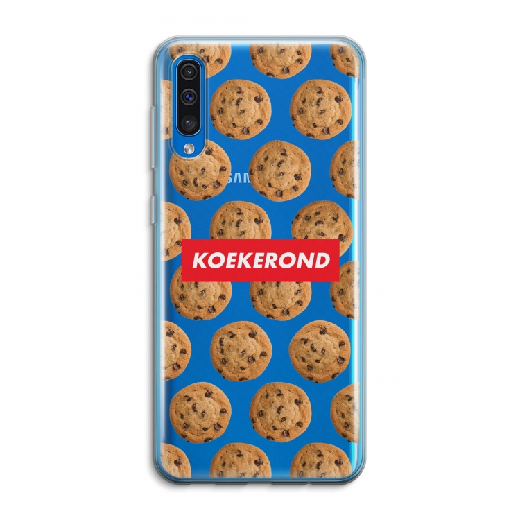 Koekerond: Samsung Galaxy A50 Transparant Hoesje