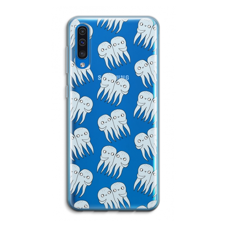 Octopussen: Samsung Galaxy A50 Transparant Hoesje