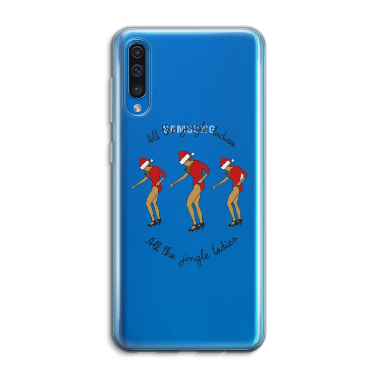 Jingle Ladies: Samsung Galaxy A50 Transparant Hoesje