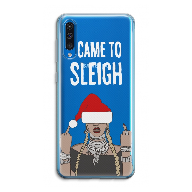 Came To Sleigh: Samsung Galaxy A50 Transparant Hoesje