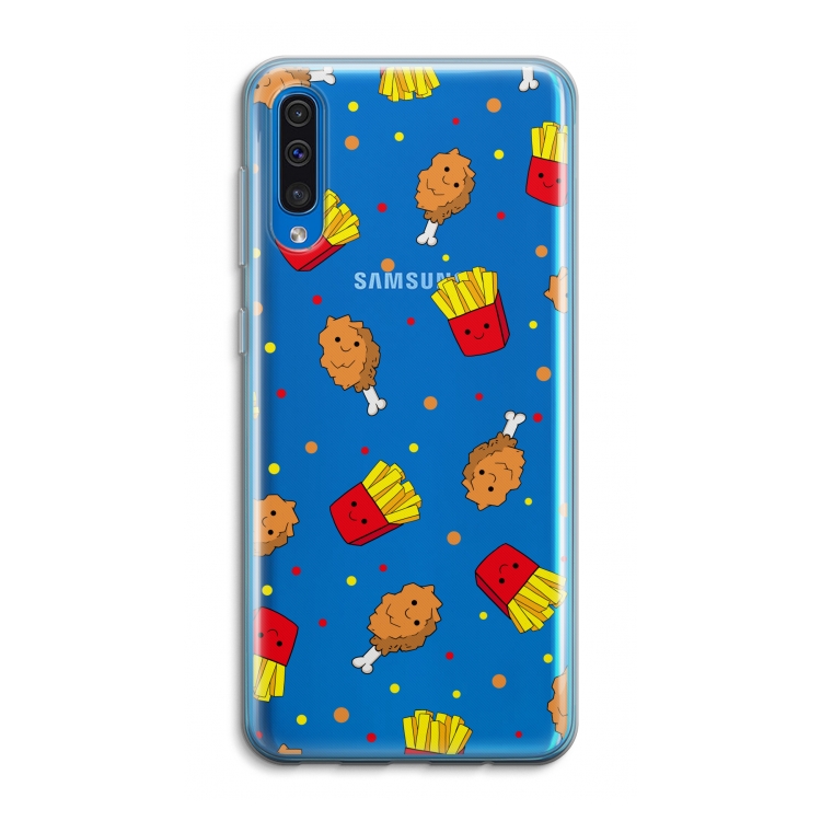Chicken 'n Fries: Samsung Galaxy A50 Transparant Hoesje
