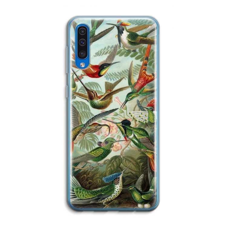 Haeckel Trochilidae: Samsung Galaxy A50 Transparant Hoesje