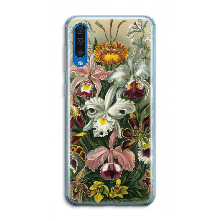 Haeckel Orchidae: Samsung Galaxy A50 Transparant Hoesje
