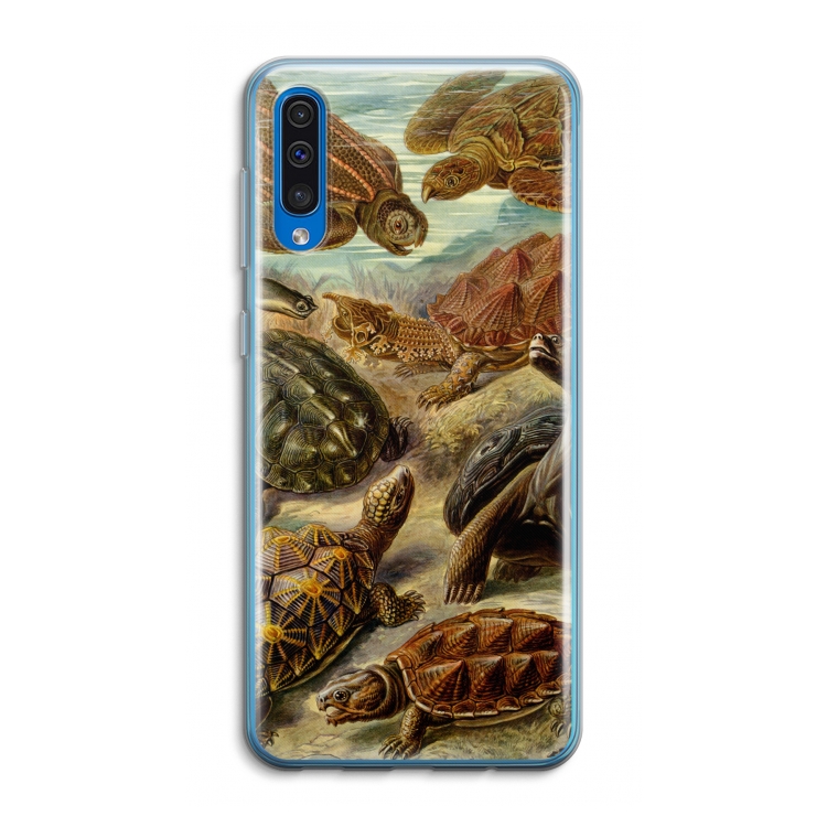 Haeckel Chelonia: Samsung Galaxy A50 Transparant Hoesje
