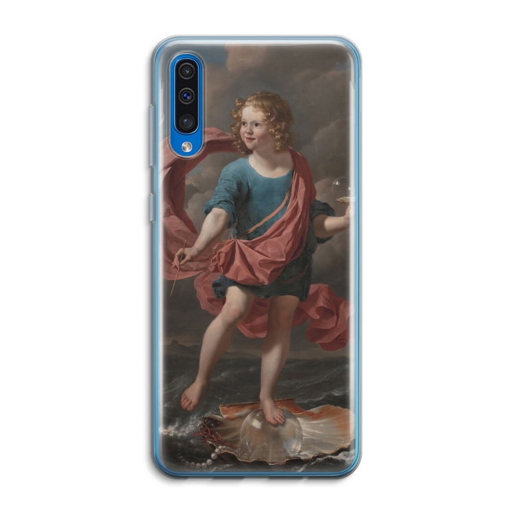 Soap Bubbles: Samsung Galaxy A50 Transparant Hoesje