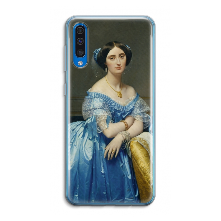 Eleonore: Samsung Galaxy A50 Transparant Hoesje