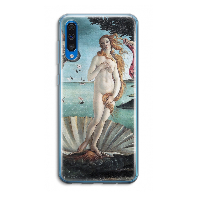 Birth Of Venus: Samsung Galaxy A50 Transparant Hoesje