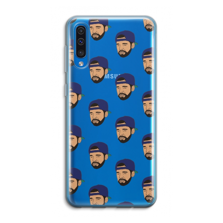 Drake Away: Samsung Galaxy A50 Transparant Hoesje