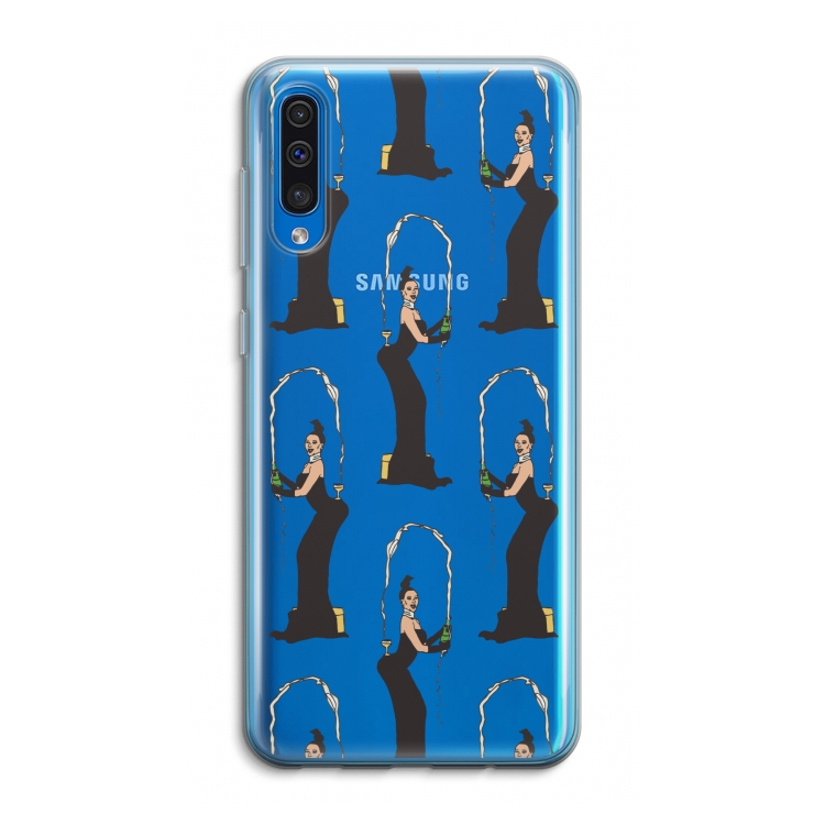 Pop Some Kim: Samsung Galaxy A50 Transparant Hoesje