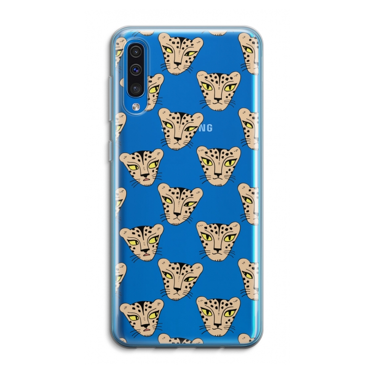 Tijger: Samsung Galaxy A50 Transparant Hoesje