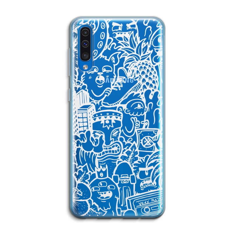 Vexx Mixtape #2: Samsung Galaxy A50 Transparant Hoesje