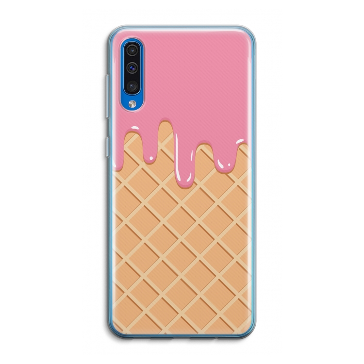 Ice cream: Samsung Galaxy A50 Transparant Hoesje