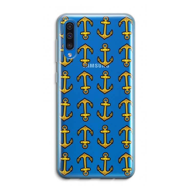 Musketon Anchor: Samsung Galaxy A50 Transparant Hoesje
