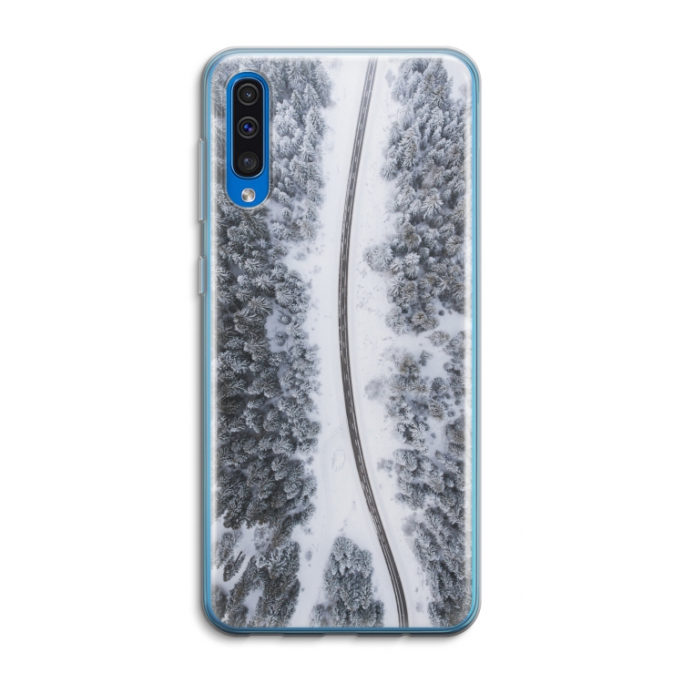 Snøfall: Samsung Galaxy A50 Transparant Hoesje
