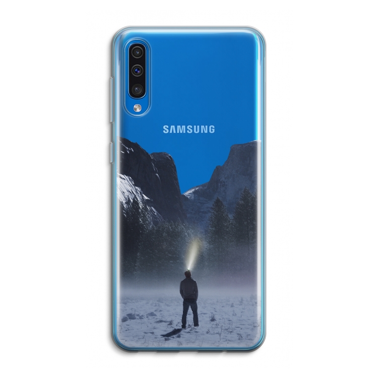 Wanderlust: Samsung Galaxy A50 Transparant Hoesje
