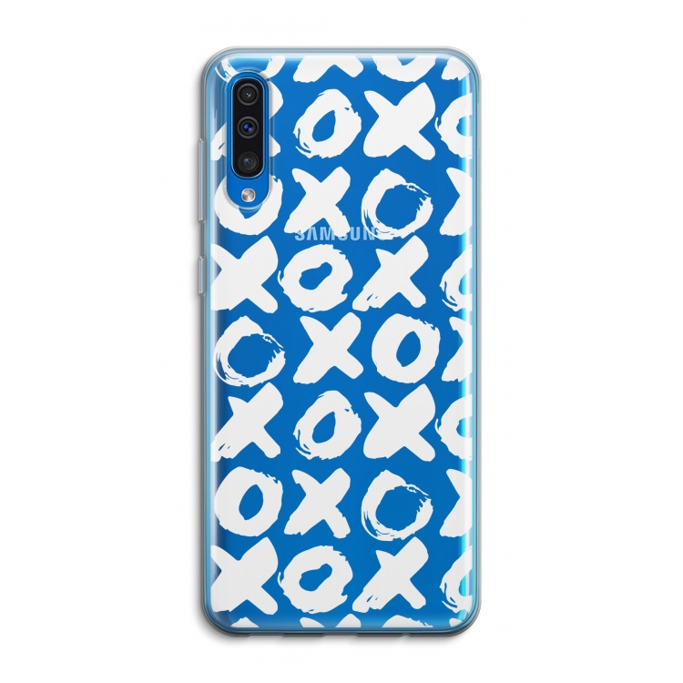 XOXO: Samsung Galaxy A50 Transparant Hoesje