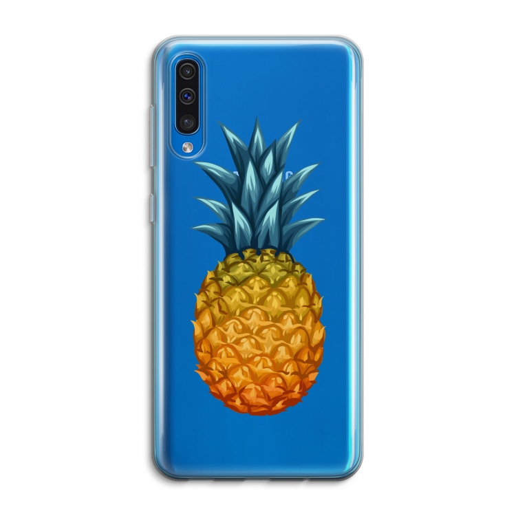 Grote ananas: Samsung Galaxy A50 Transparant Hoesje