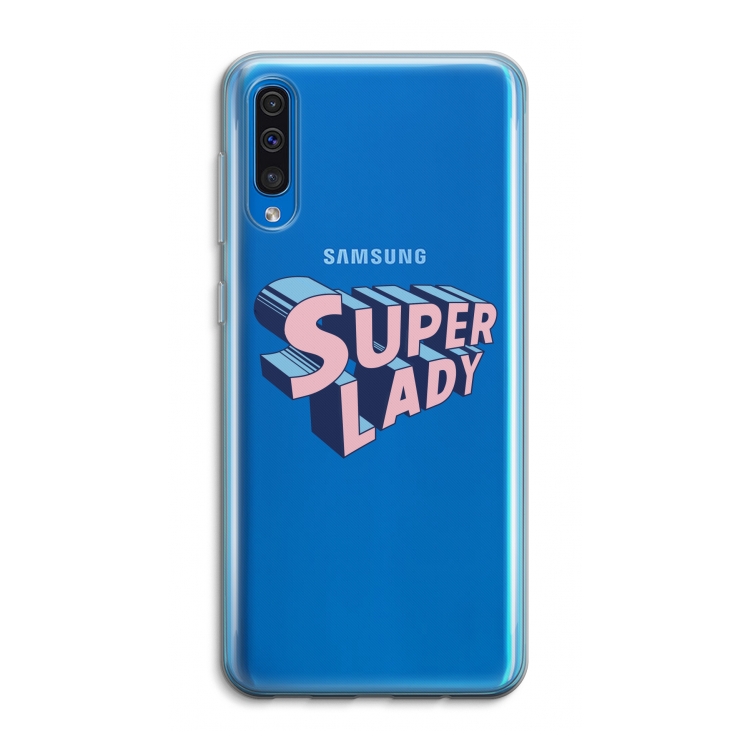 Superlady: Samsung Galaxy A50 Transparant Hoesje