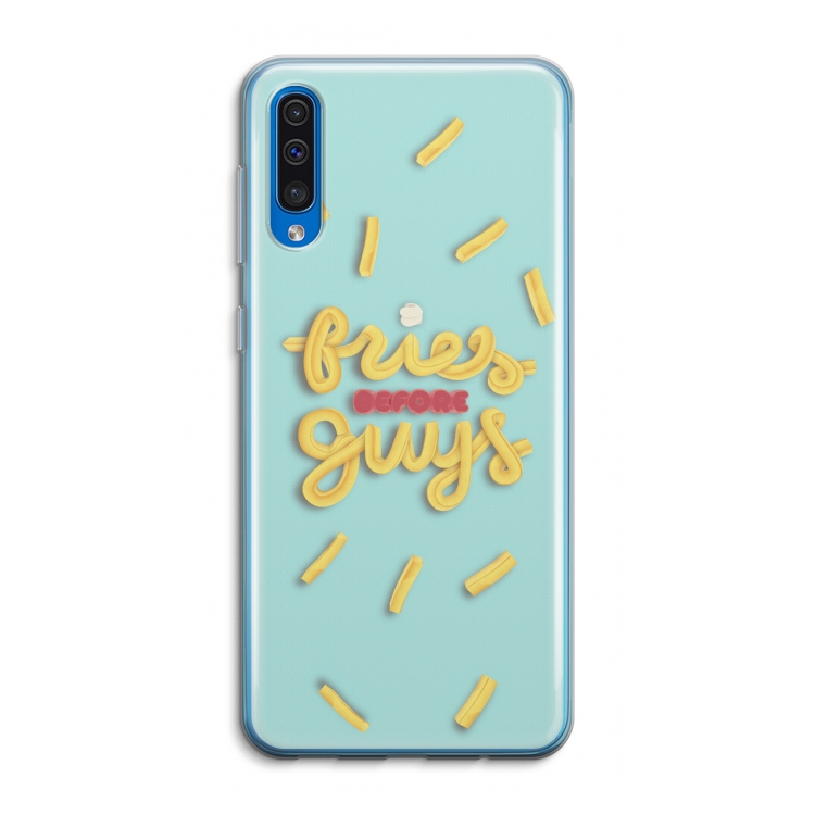 Always fries: Samsung Galaxy A50 Transparant Hoesje