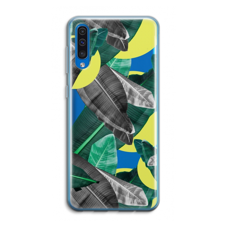 Fantasie jungle: Samsung Galaxy A50 Transparant Hoesje
