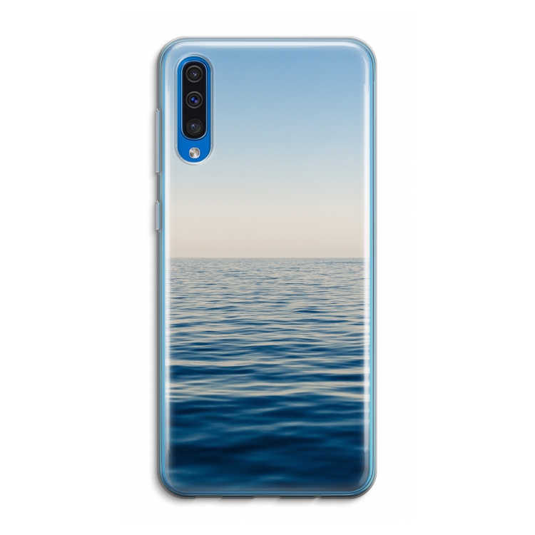 Water horizon: Samsung Galaxy A50 Transparant Hoesje