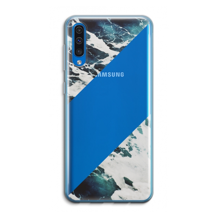 Golven: Samsung Galaxy A50 Transparant Hoesje